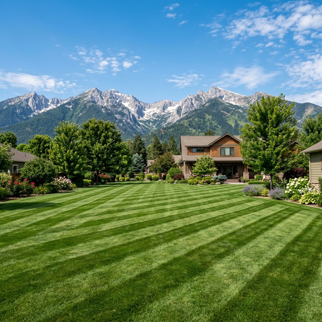 High Cuts & Stripe Mowing